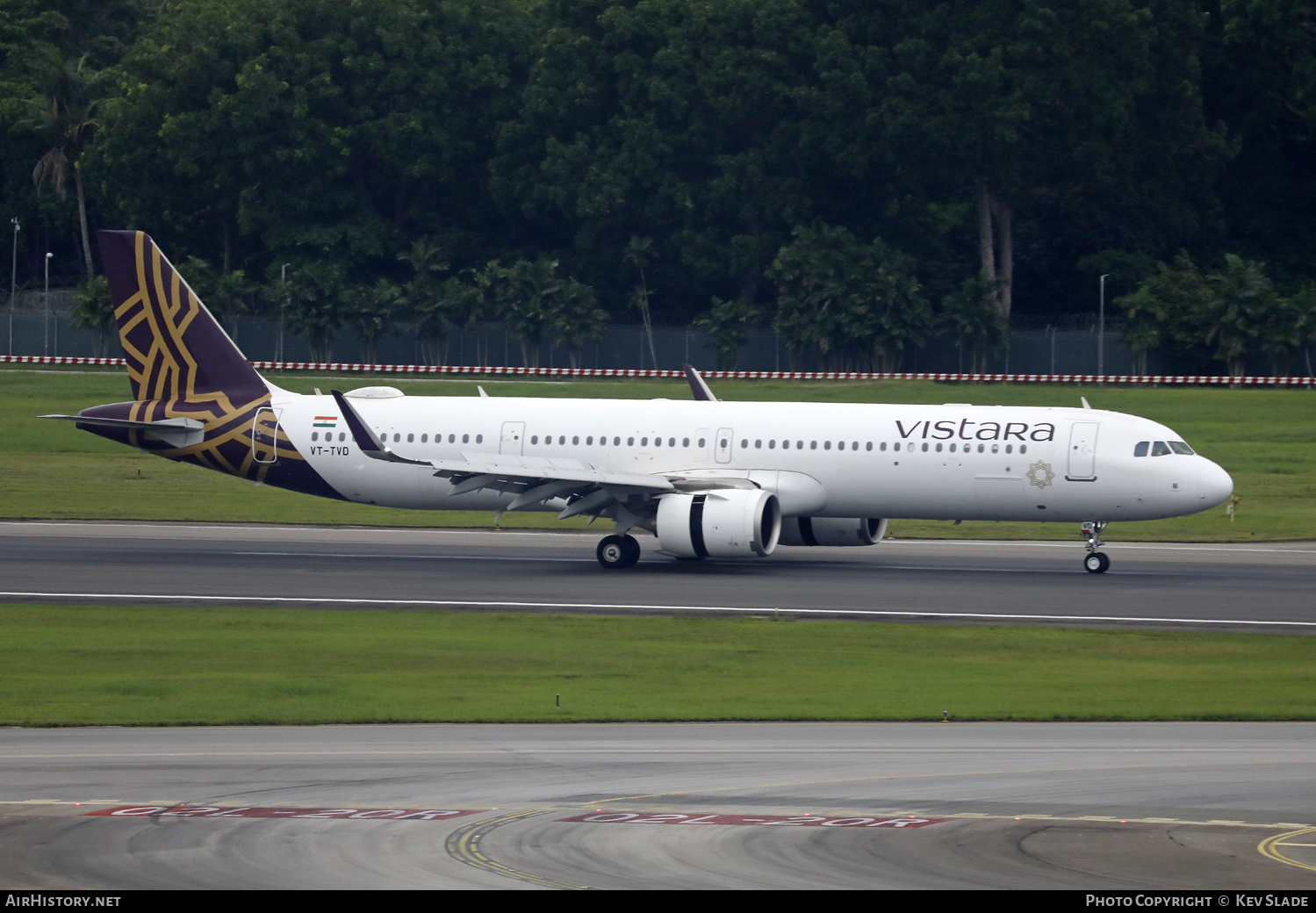 Aircraft Photo of VT-TVD | Airbus A321-251NX | Vistara | AirHistory.net #659014