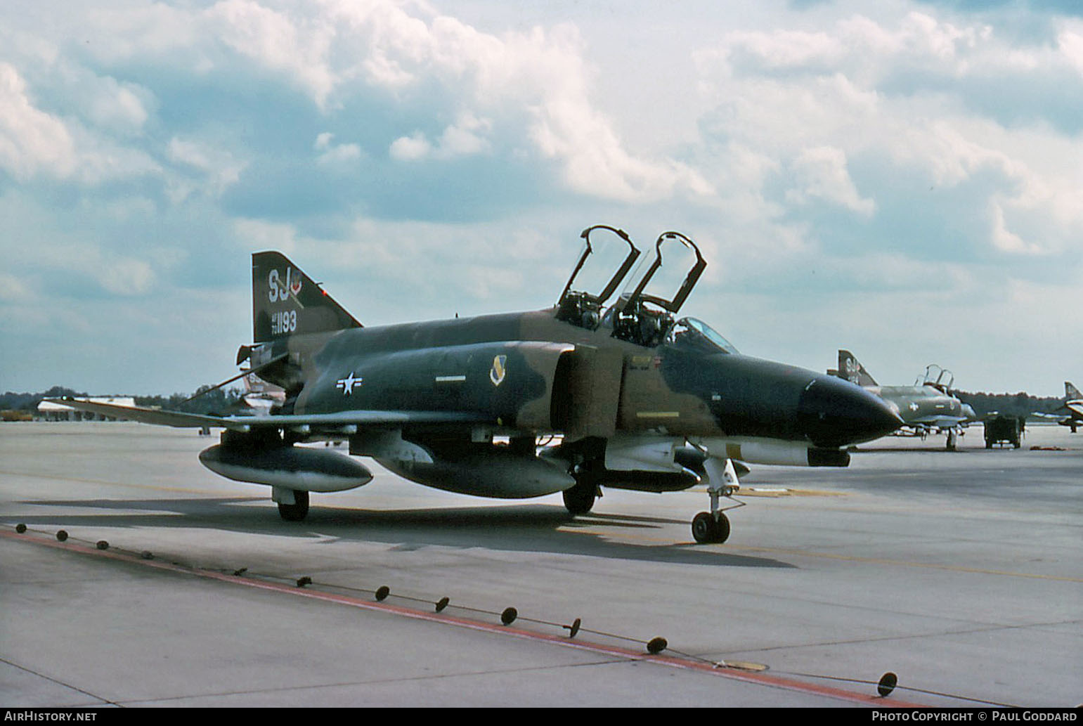 Aircraft Photo of 73-1193 / AF73-1193 | McDonnell Douglas F-4E Phantom II | USA - Air Force | AirHistory.net #659016