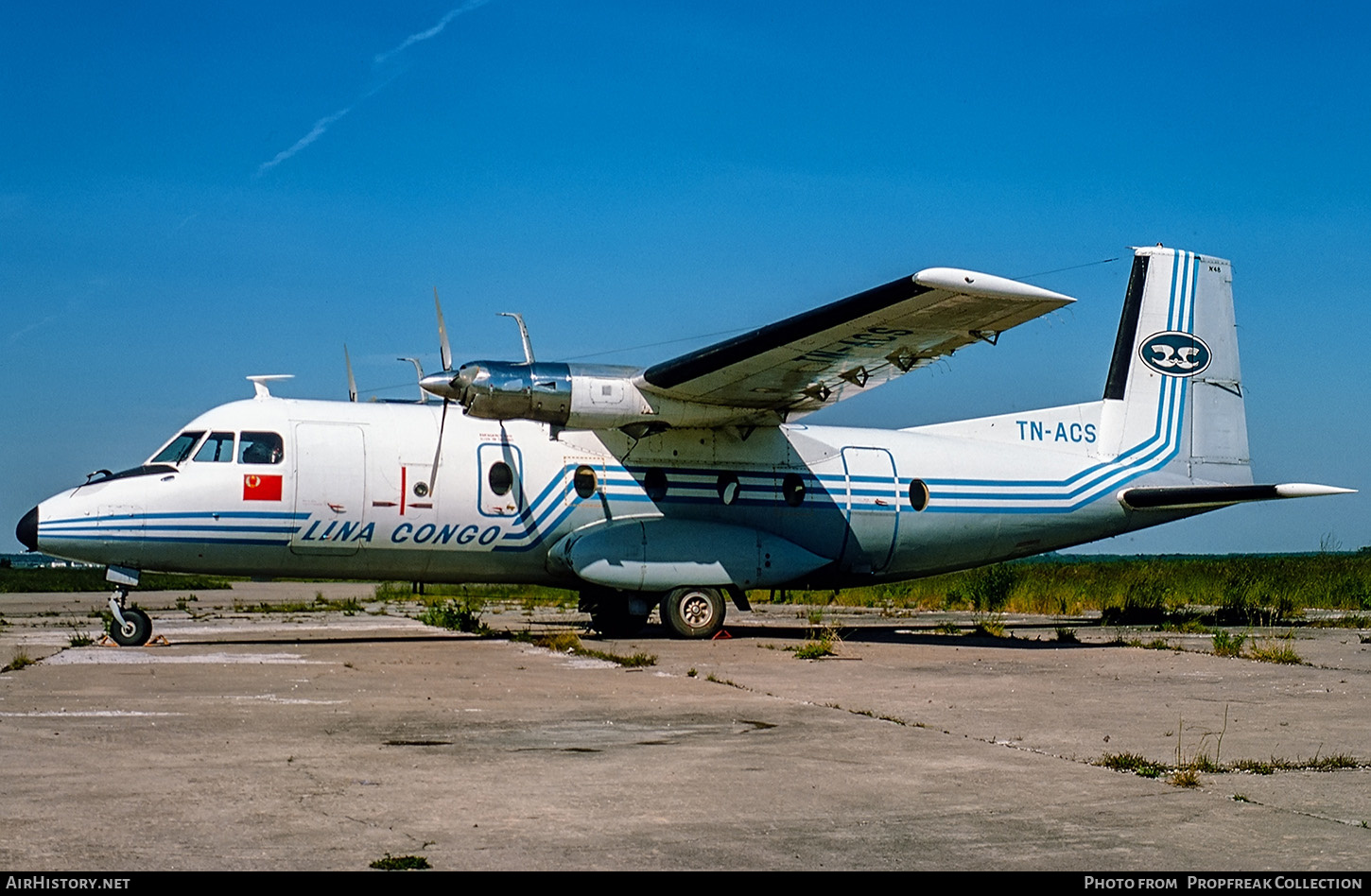 Aircraft Photo of TN-ACS | Nord 262A-36 | Lina Congo | AirHistory.net #659026