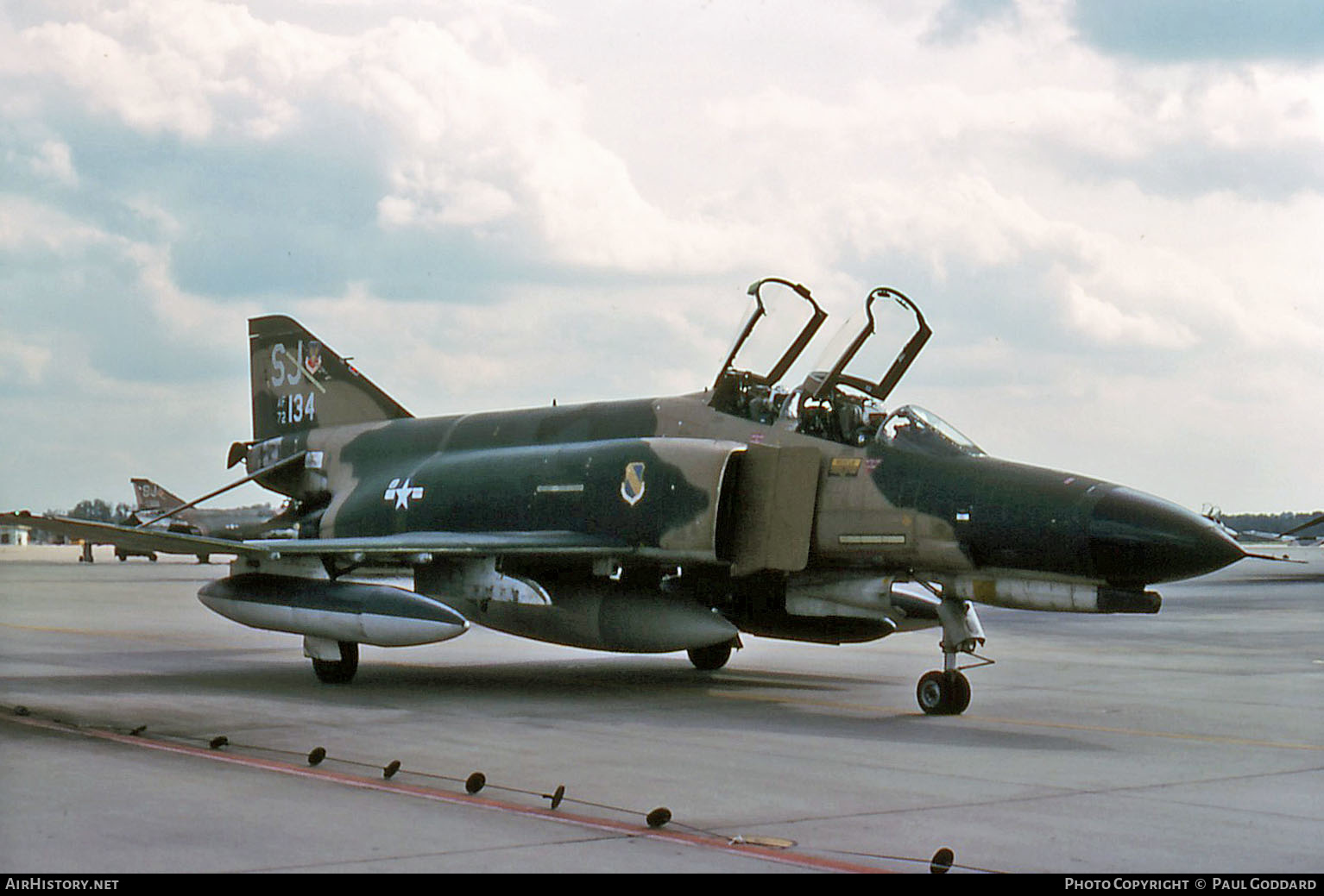 Aircraft Photo of 72-0134 / AF72-134 | McDonnell Douglas F-4E Phantom II | USA - Air Force | AirHistory.net #659029