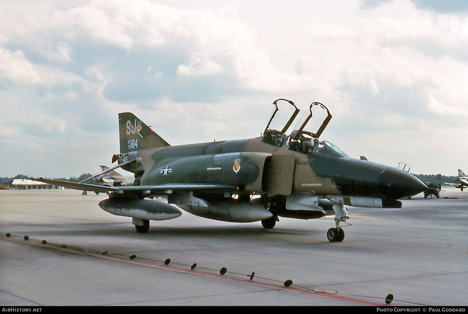 Aircraft Photo of 73-1184 / AF73-184 | McDonnell Douglas F-4E Phantom II | USA - Air Force | AirHistory.net #659047