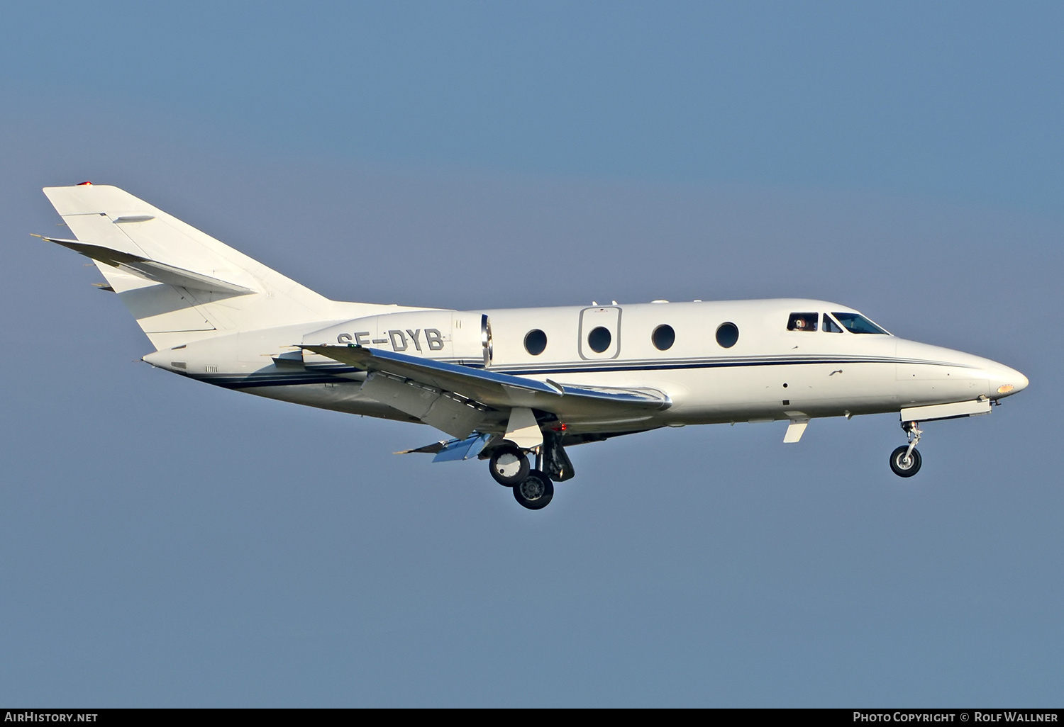 Aircraft Photo of SE-DYB | Dassault Falcon 100 | AirHistory.net #659054