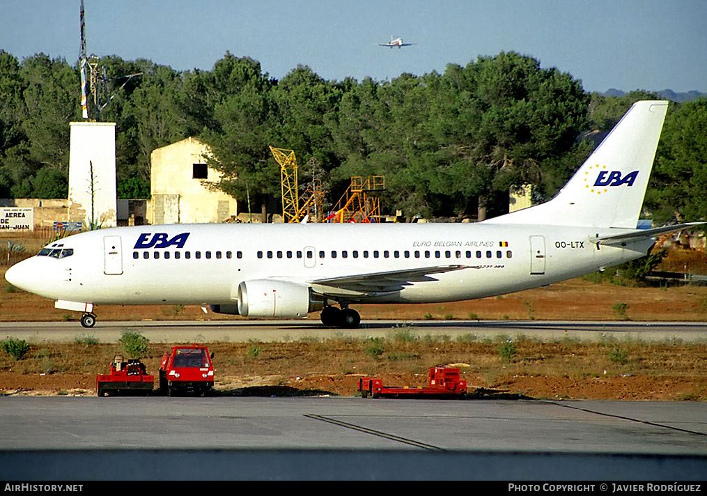 Aircraft Photo of OO-LTX | Boeing 737-3Q8 | EBA - Eurobelgian Airlines | AirHistory.net #659064