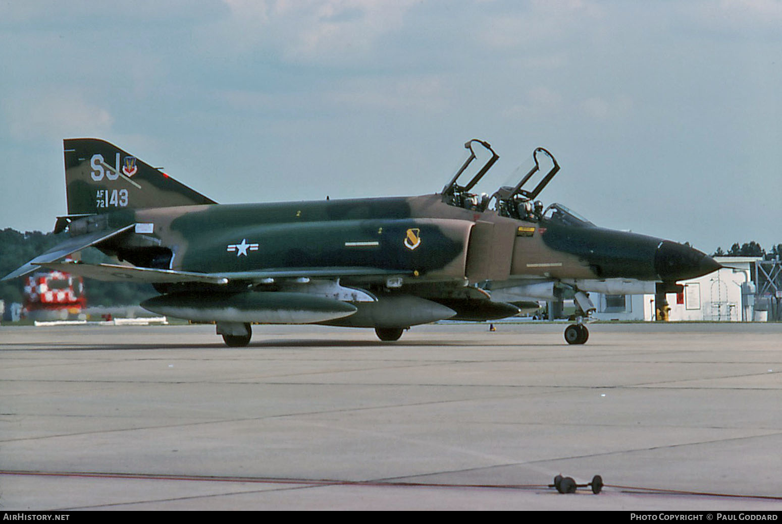 Aircraft Photo of 72-0143 / AF72-143 | McDonnell Douglas F-4E Phantom II | USA - Air Force | AirHistory.net #659074