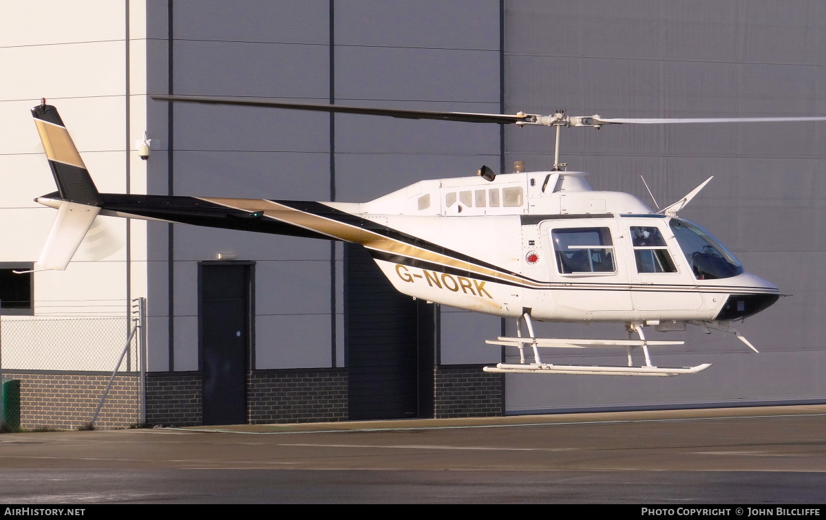 Aircraft Photo of G-NORK | Bell 206B-3 JetRanger III | AirHistory.net #659086