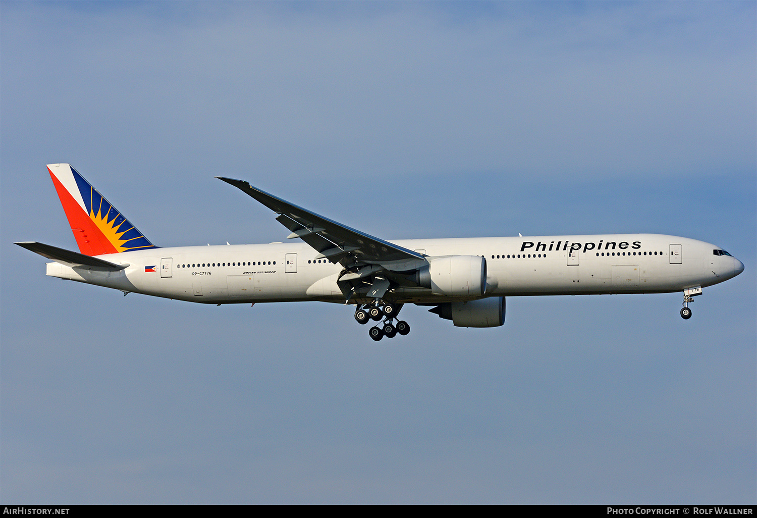 Aircraft Photo of RP-C7776 | Boeing 777-36N/ER | Philippine Airlines | AirHistory.net #659100