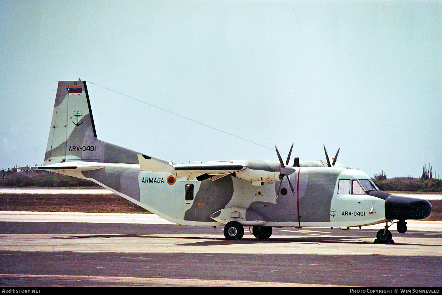 Aircraft Photo of ARV-0401 | CASA C-212-200 Aviocar | Venezuela - Navy | AirHistory.net #659114