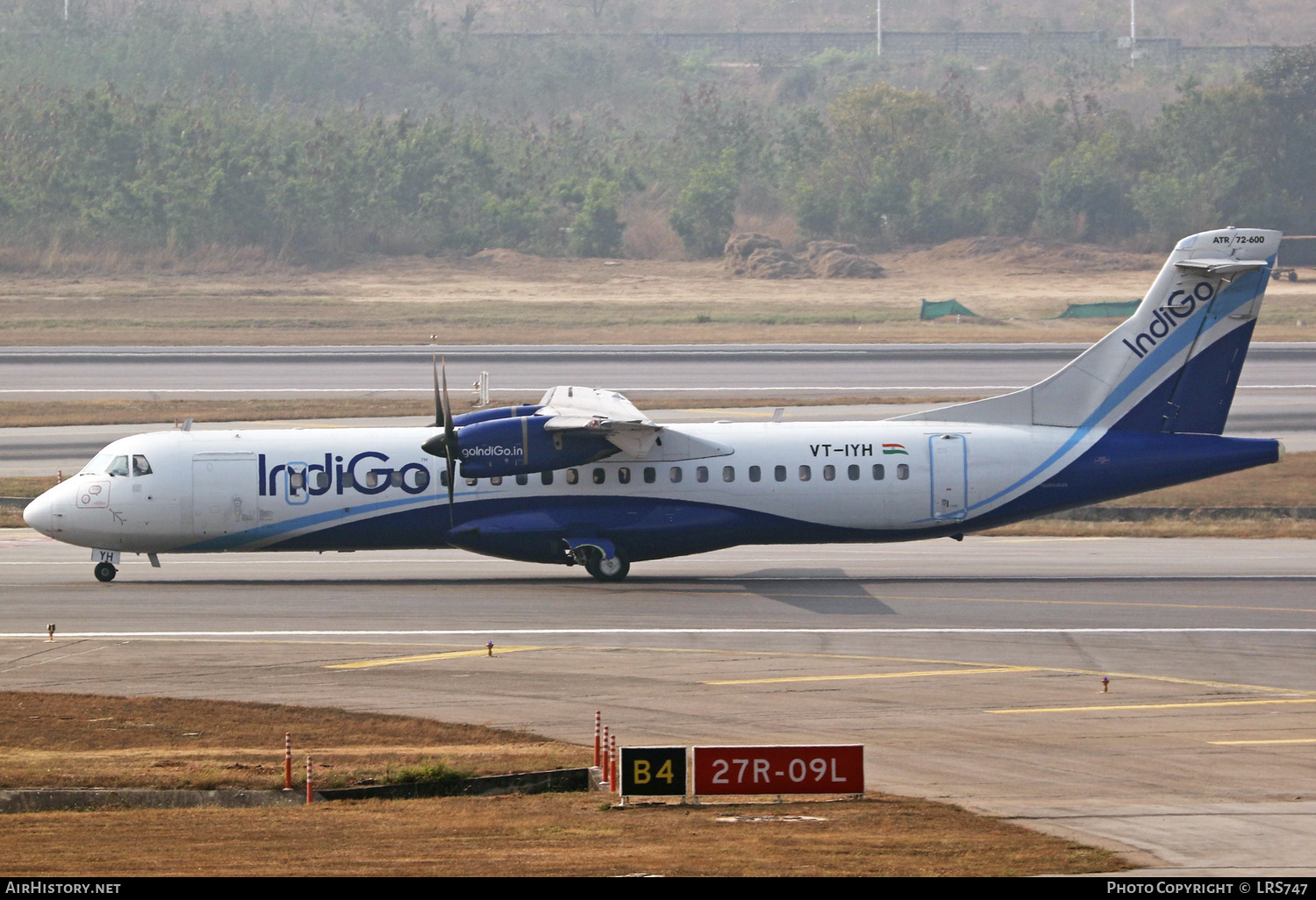 Aircraft Photo of VT-IYH | ATR ATR-72-600 (ATR-72-212A) | IndiGo | AirHistory.net #659119