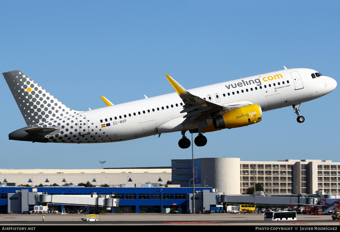 Aircraft Photo of EC-MXP | Airbus A320-232 | Vueling Airlines | AirHistory.net #659126