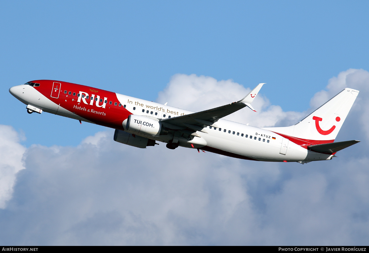 Aircraft Photo of D-ATUZ | Boeing 737-8K5 | TUI | AirHistory.net #659128