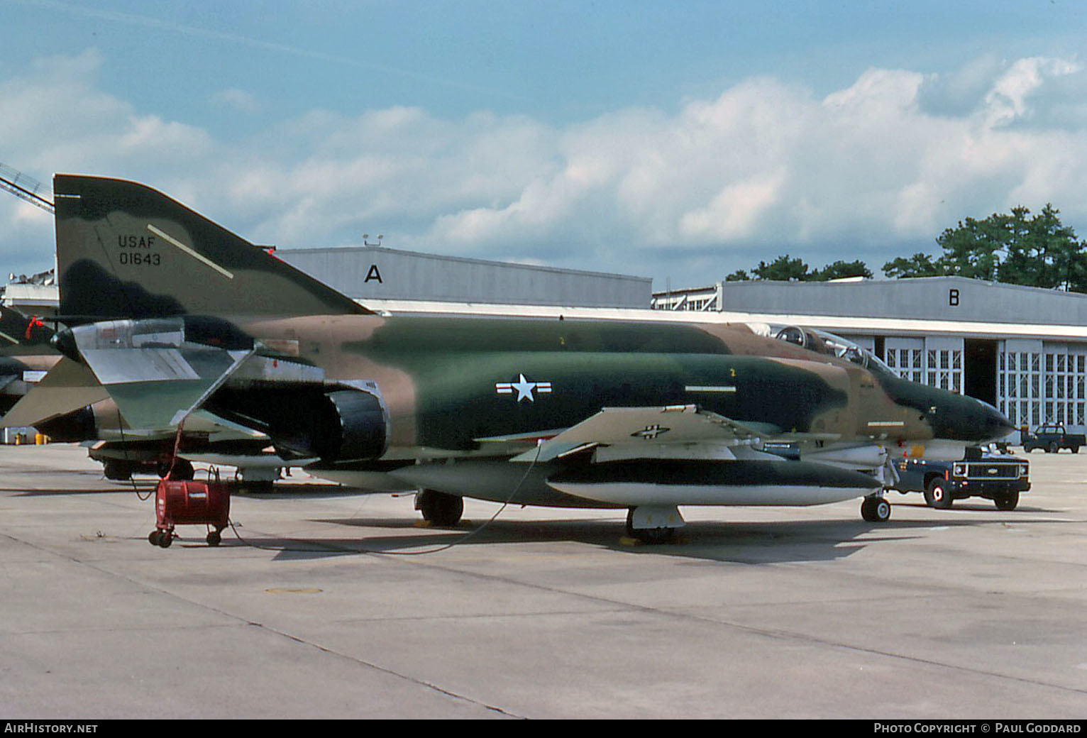 Aircraft Photo of 74-1643 / 01643 | McDonnell Douglas F-4E Phantom II | USA - Air Force | AirHistory.net #659130