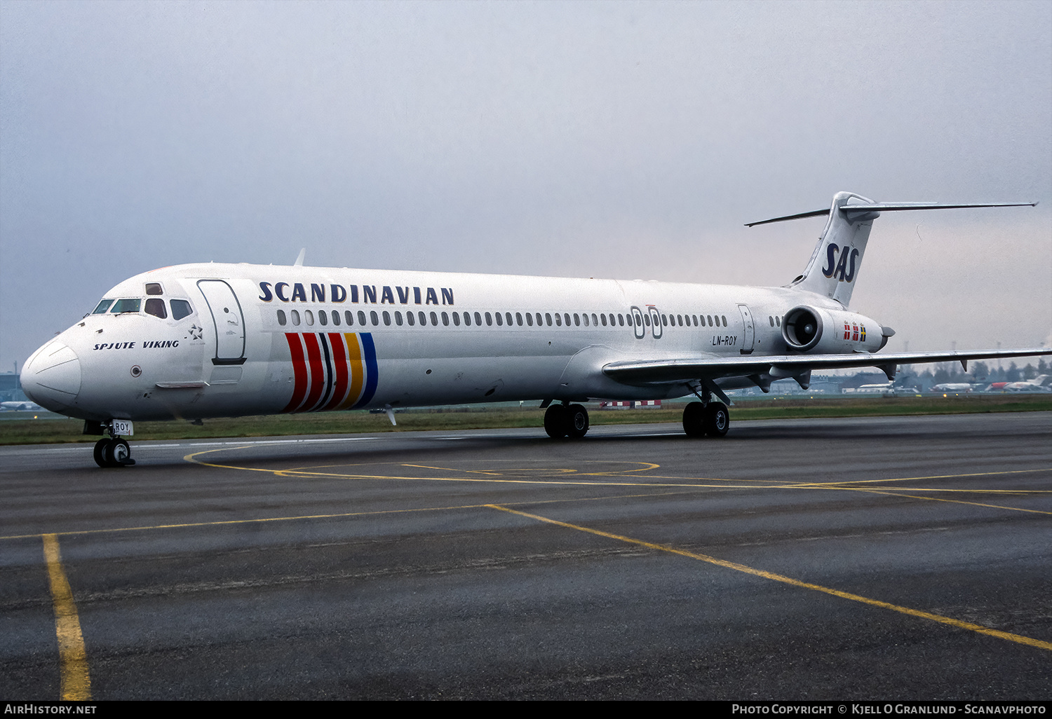 Aircraft Photo of LN-ROY | McDonnell Douglas MD-82 (DC-9-82) | Scandinavian Airlines - SAS | AirHistory.net #659134