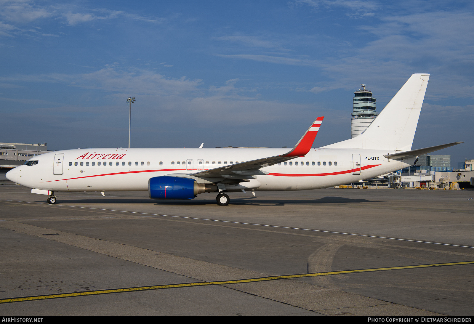 Aircraft Photo of 4L-GTD | Boeing 737-8FH | Airzena - Georgian Airways | AirHistory.net #659139