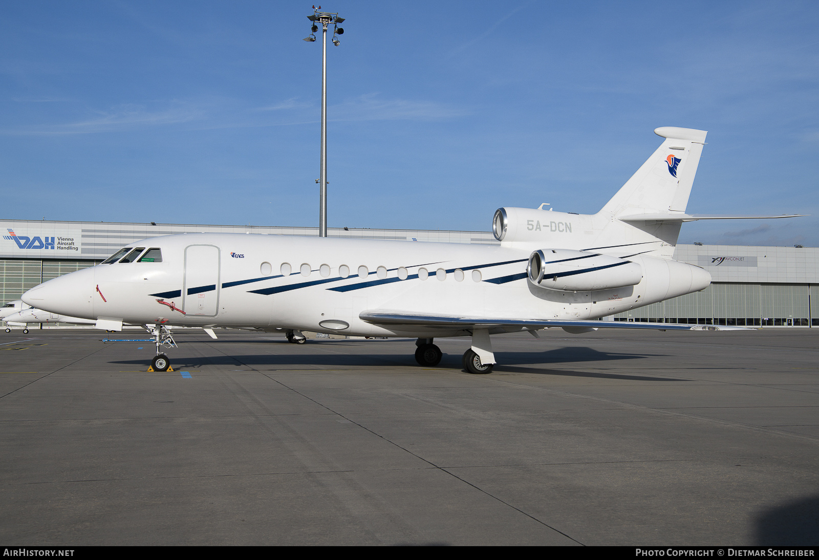 Aircraft Photo of 5A-DCN | Dassault Falcon 900EX | AirHistory.net #659140