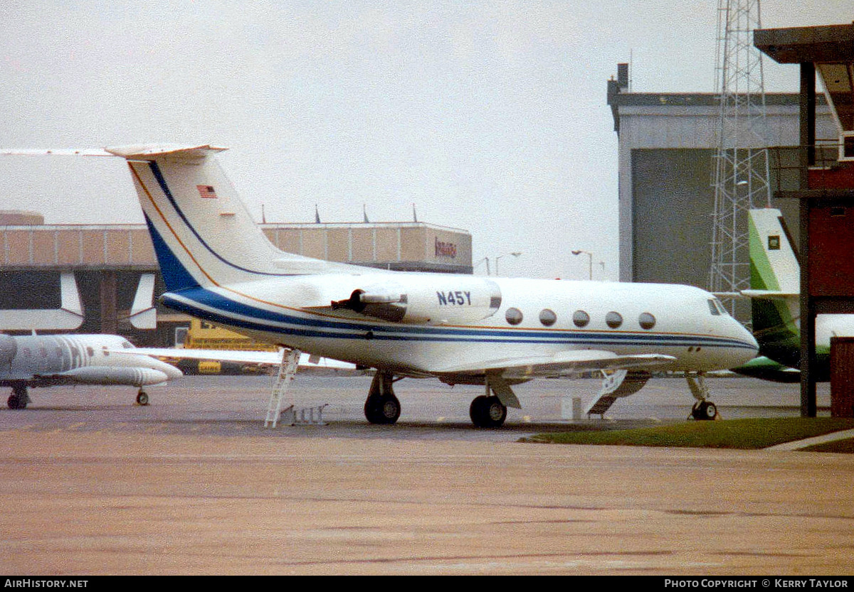 Aircraft Photo of N45Y | Grumman G-1159 Gulfstream II | AirHistory.net #659142