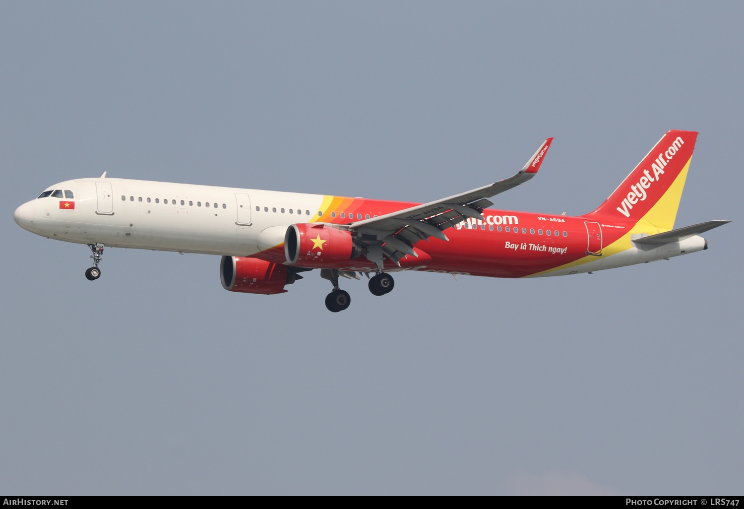 Aircraft Photo of VN-A694 | Airbus A320-271N | VietJet Air | AirHistory.net #659160