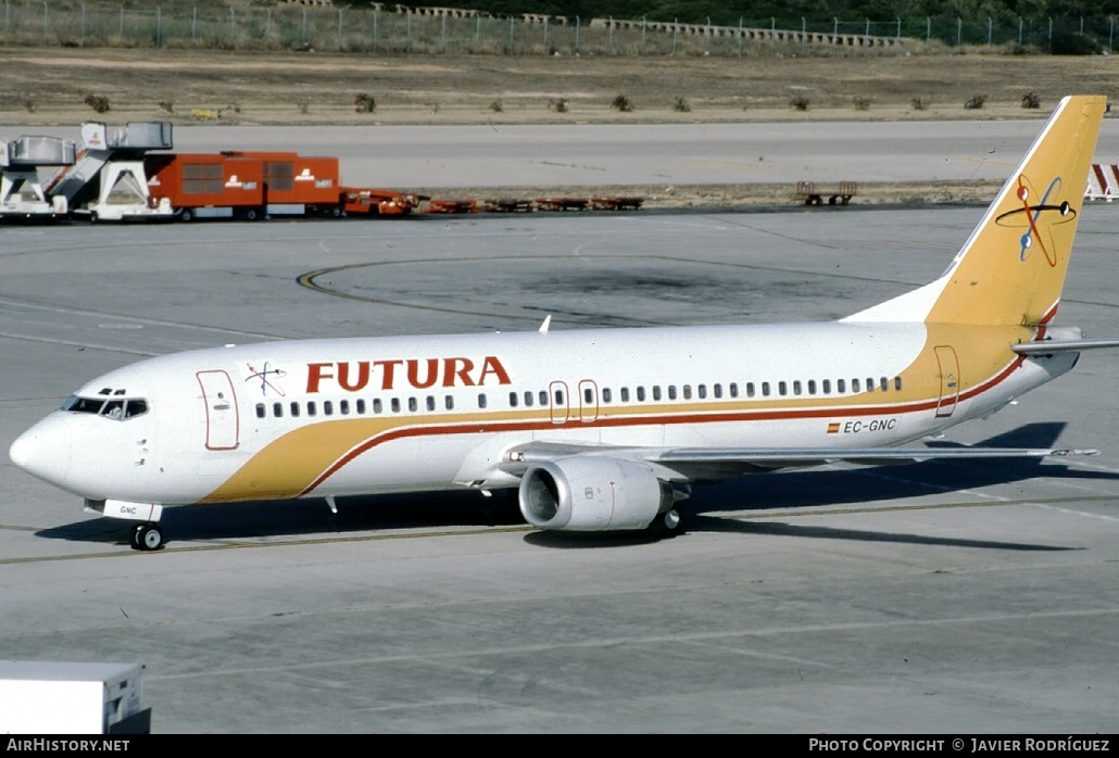 Aircraft Photo of EC-GNC | Boeing 737-46B | Futura International Airways | AirHistory.net #659194