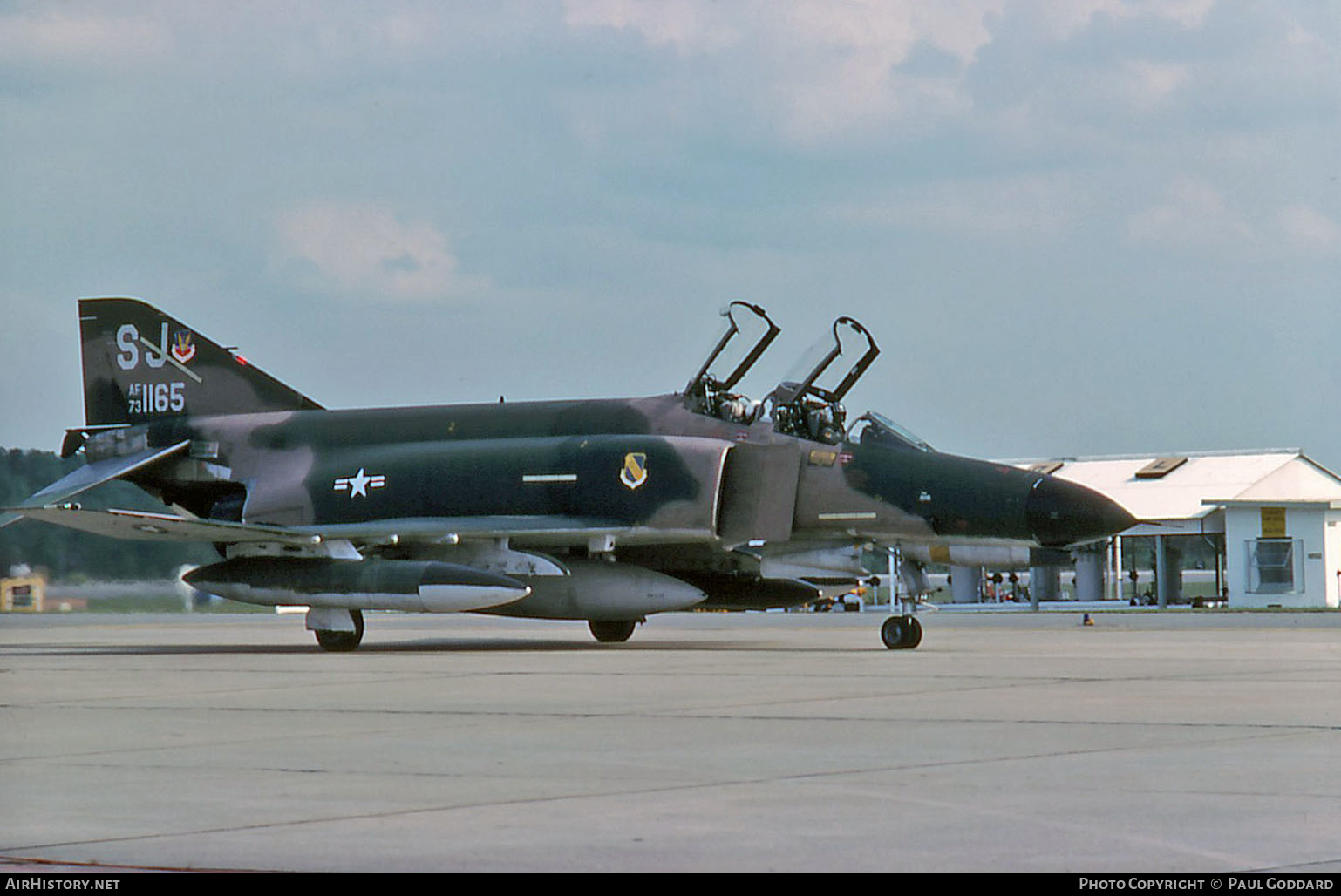 Aircraft Photo of 73-1165 / AF73-1165 | McDonnell Douglas F-4E Phantom II | USA - Air Force | AirHistory.net #659201