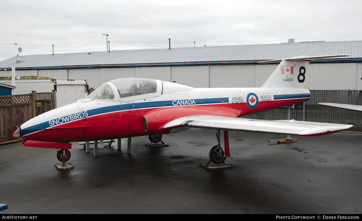 Aircraft Photo of 114003 | Canadair CT-114 Tutor (CL-41A) | Canada - Air Force | AirHistory.net #659210