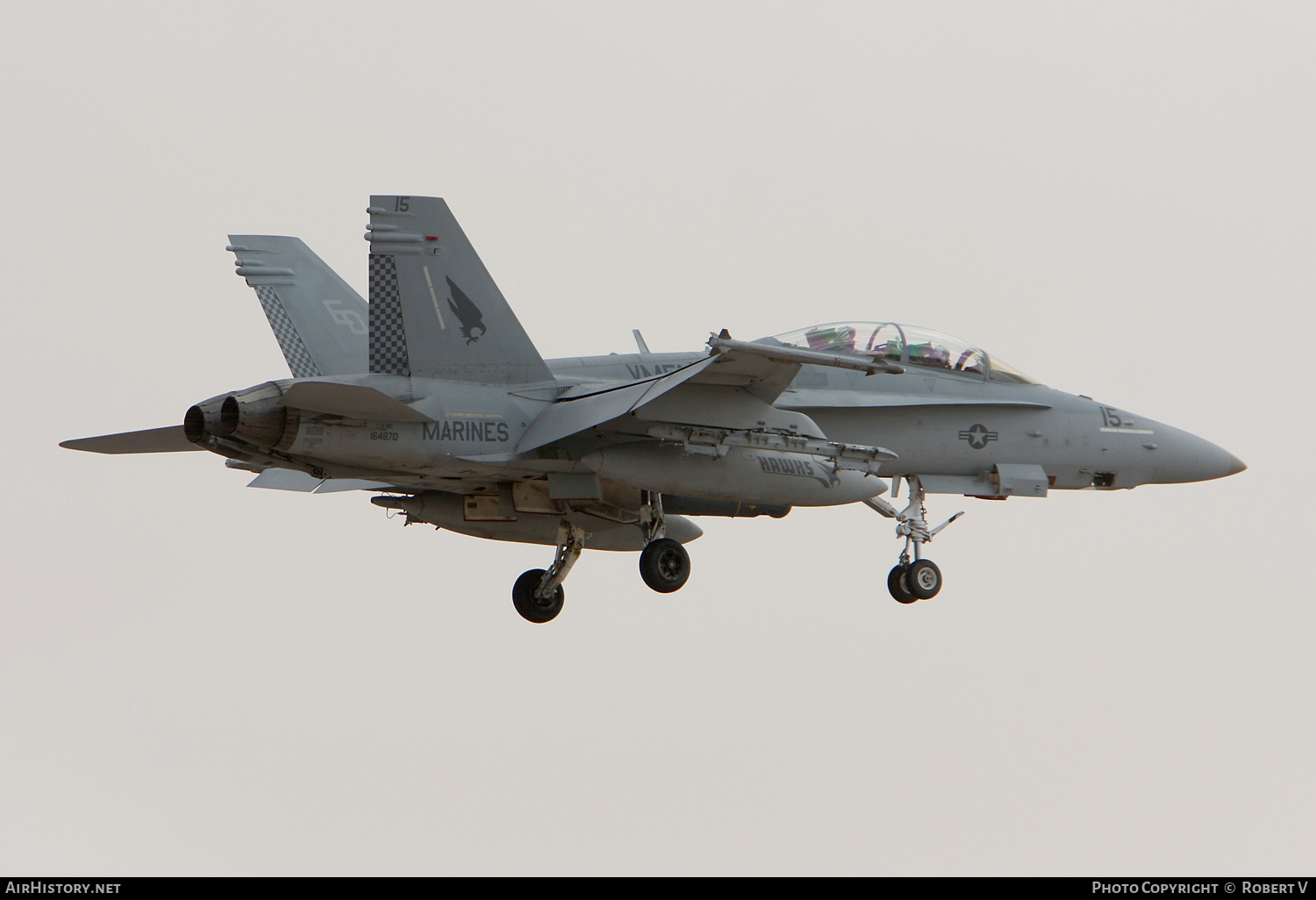 Aircraft Photo of 164870 | McDonnell Douglas F/A-18D(RC) Hornet | USA - Marines | AirHistory.net #659216
