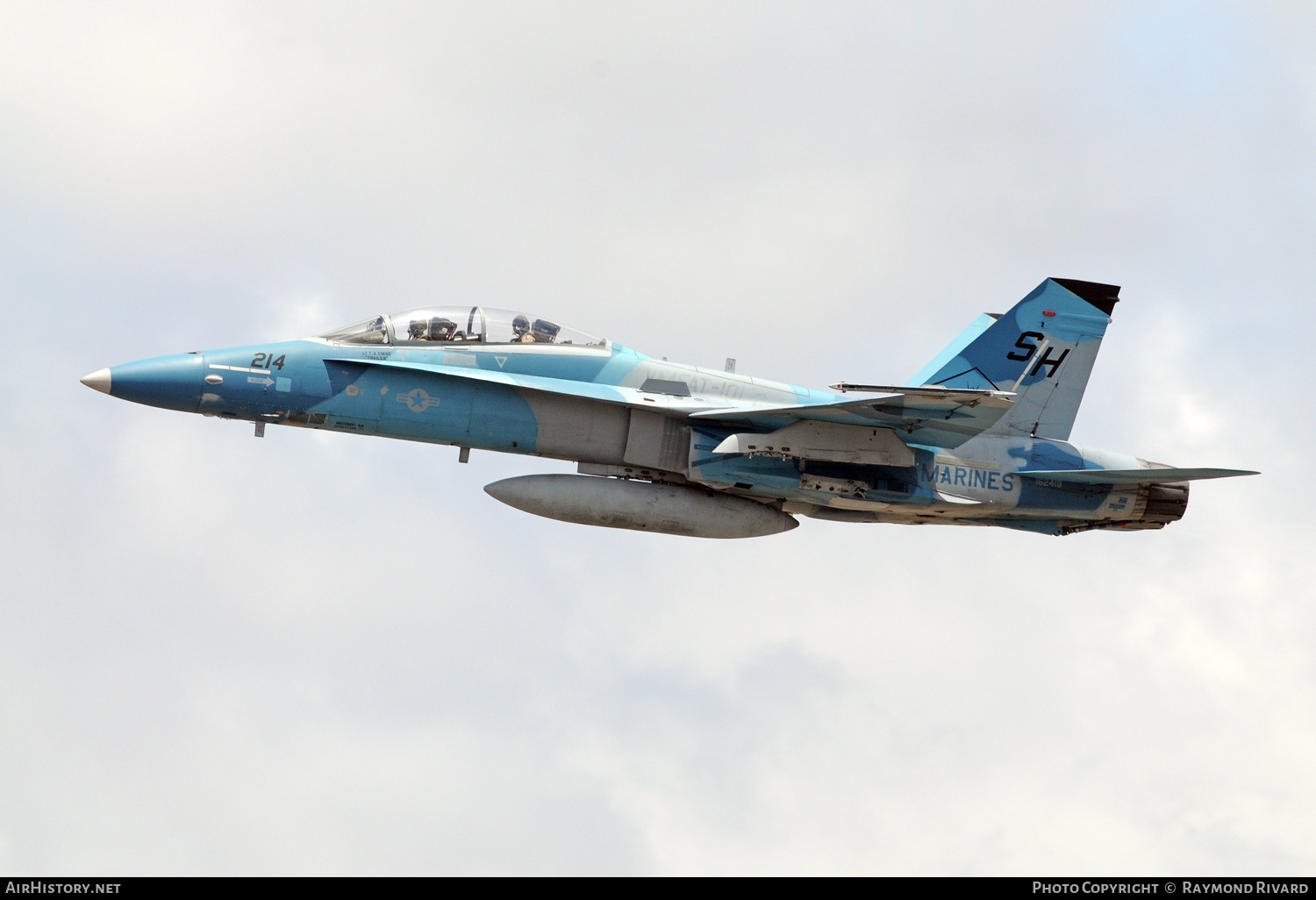 Aircraft Photo of 162419 | McDonnell Douglas F/A-18B Hornet | USA - Navy | AirHistory.net #659218