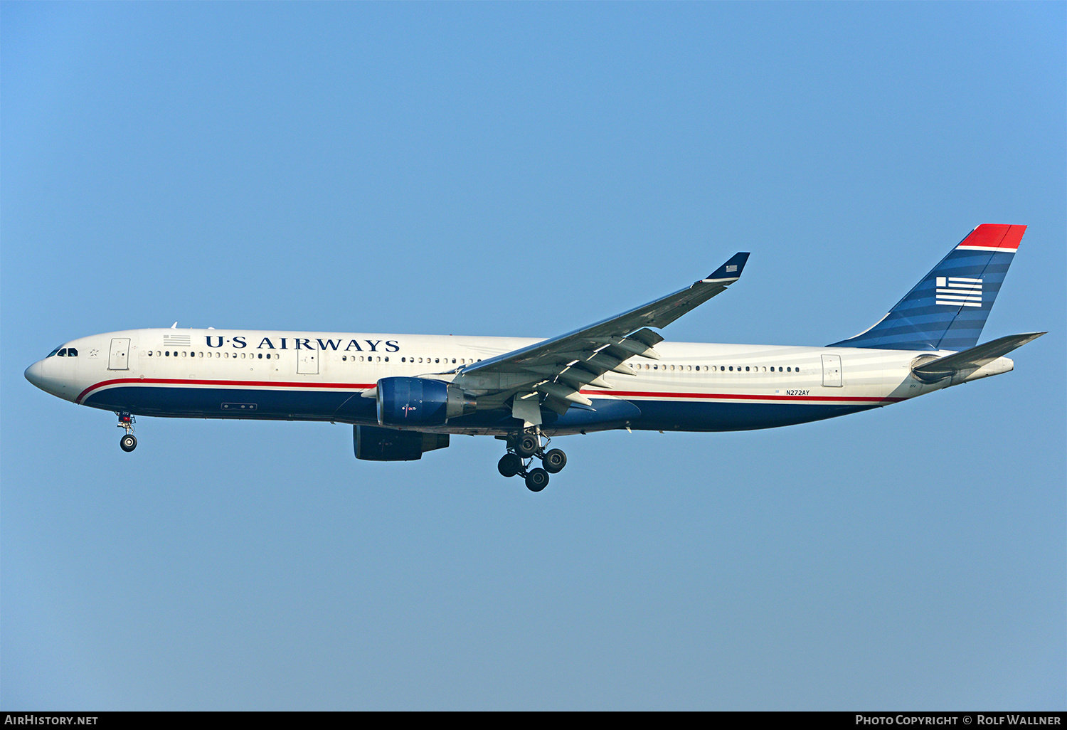 Aircraft Photo of N272AY | Airbus A330-323 | US Airways | AirHistory.net #659220