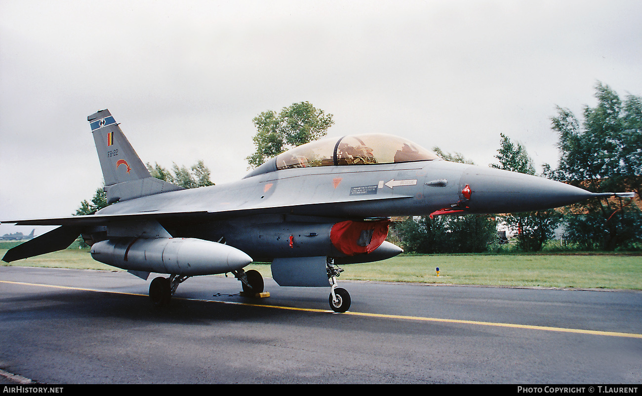 Aircraft Photo of FB-22 | General Dynamics F-16BM Fighting Falcon | Belgium - Air Force | AirHistory.net #659232