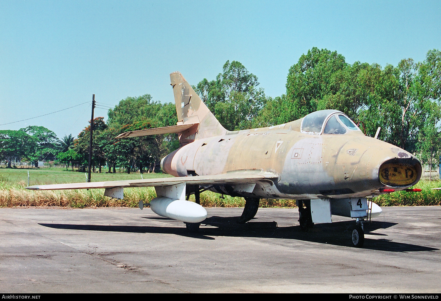 Aircraft Photo of FAH2004 | Dassault Super Mystere B2 | Honduras - Air Force | AirHistory.net #659233