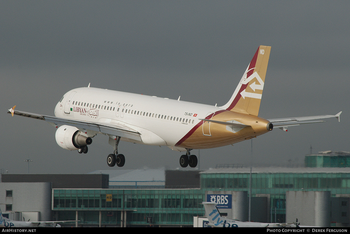 Aircraft Photo of TS-IND | Airbus A320-212 | Libyan Airlines | AirHistory.net #659234