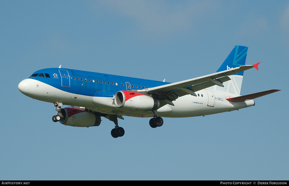 Aircraft Photo of G-DBCJ | Airbus A319-131 | BMI - British Midland International | AirHistory.net #659245