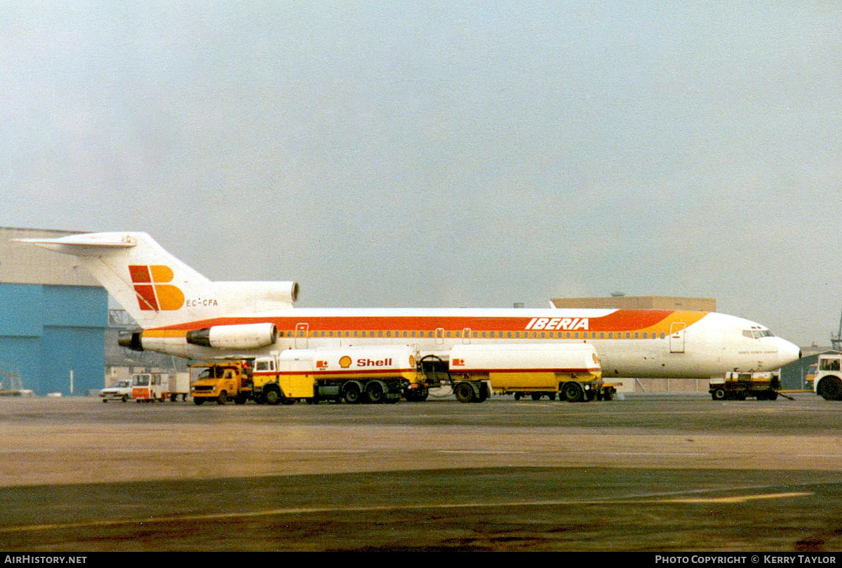 Aircraft Photo of EC-CFA | Boeing 727-256/Adv | Iberia | AirHistory.net #659273