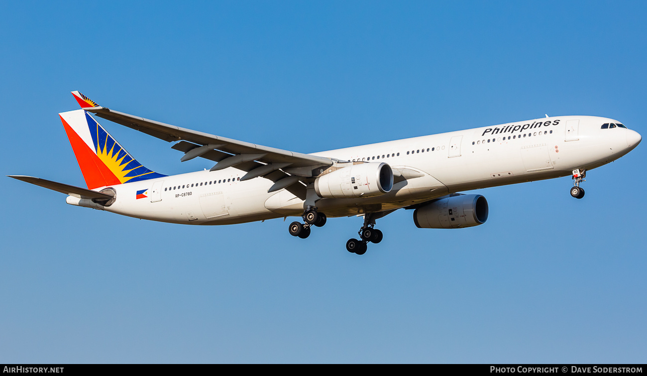 Aircraft Photo of RP-C8780 | Airbus A330-343 | Philippine Airlines | AirHistory.net #659276