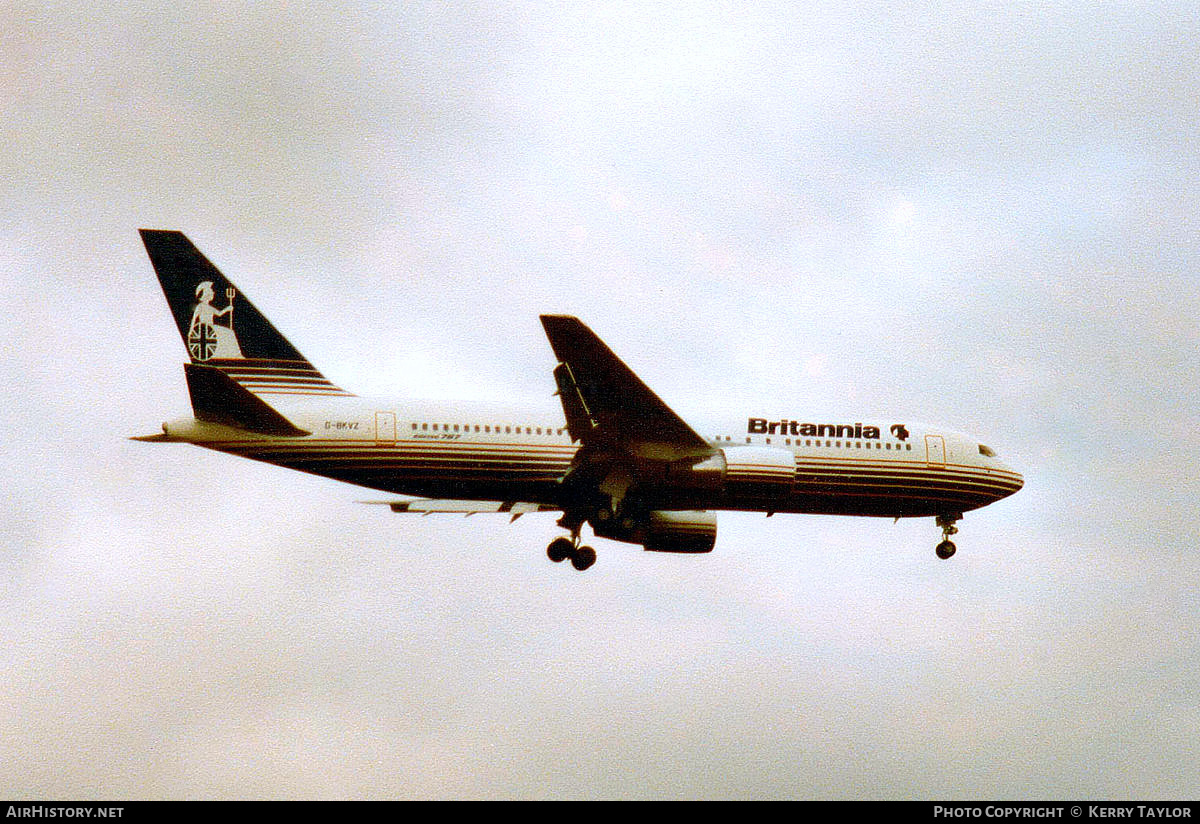 Aircraft Photo of G-BKVZ | Boeing 767-204 | Britannia Airways | AirHistory.net #659278