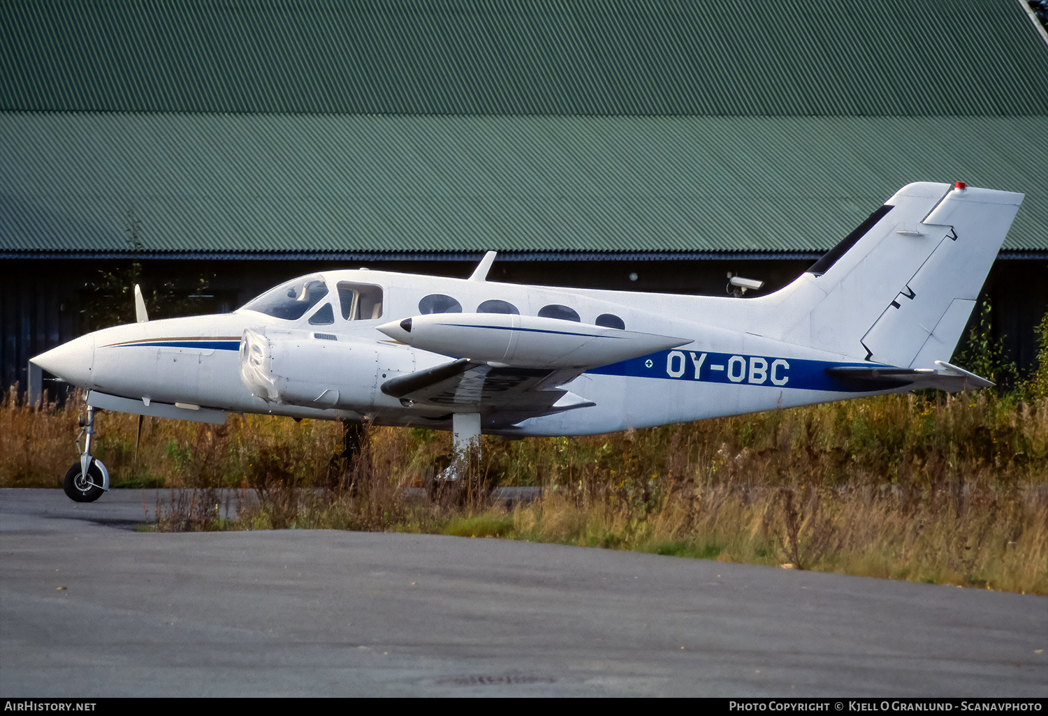 Aircraft Photo of OY-OBC | Cessna 421A | AirHistory.net #659284