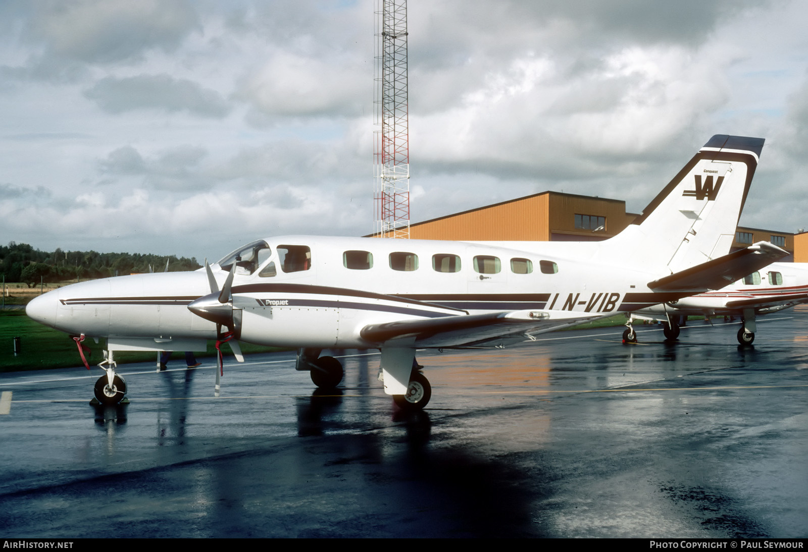 Aircraft Photo of LN-VIB | Cessna 441 Conquest II | AirHistory.net #659294