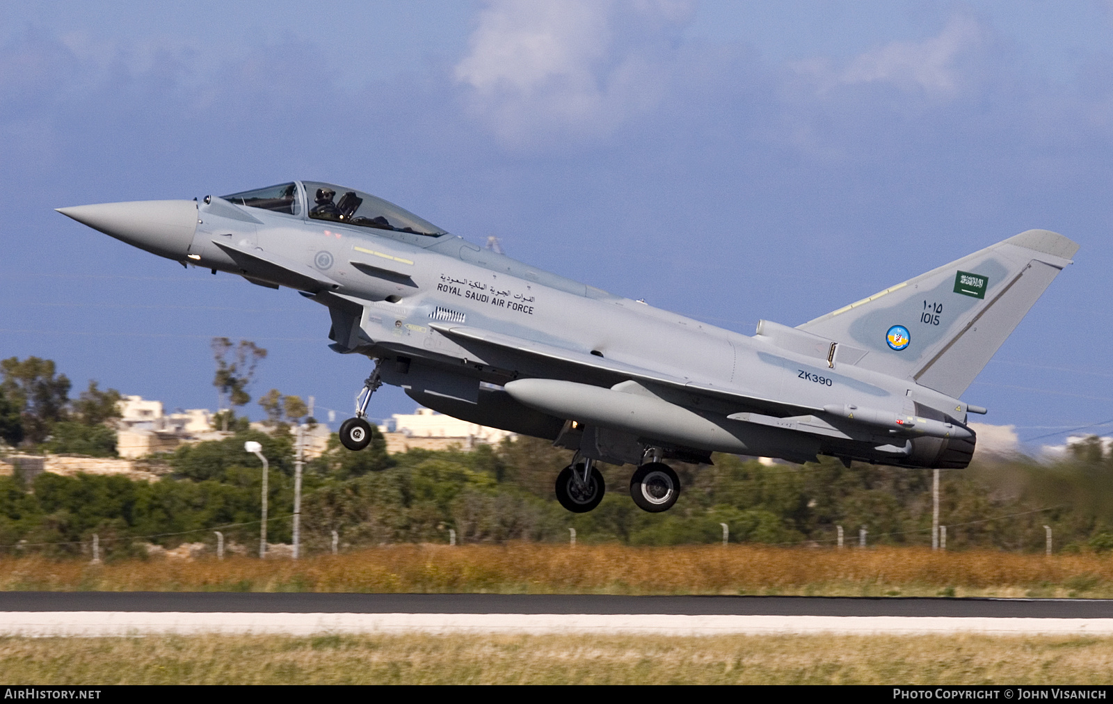 Aircraft Photo of 1015 / ZK390 | Eurofighter EF-2000 Typhoon FGR.54 | Saudi Arabia - Air Force | AirHistory.net #659299