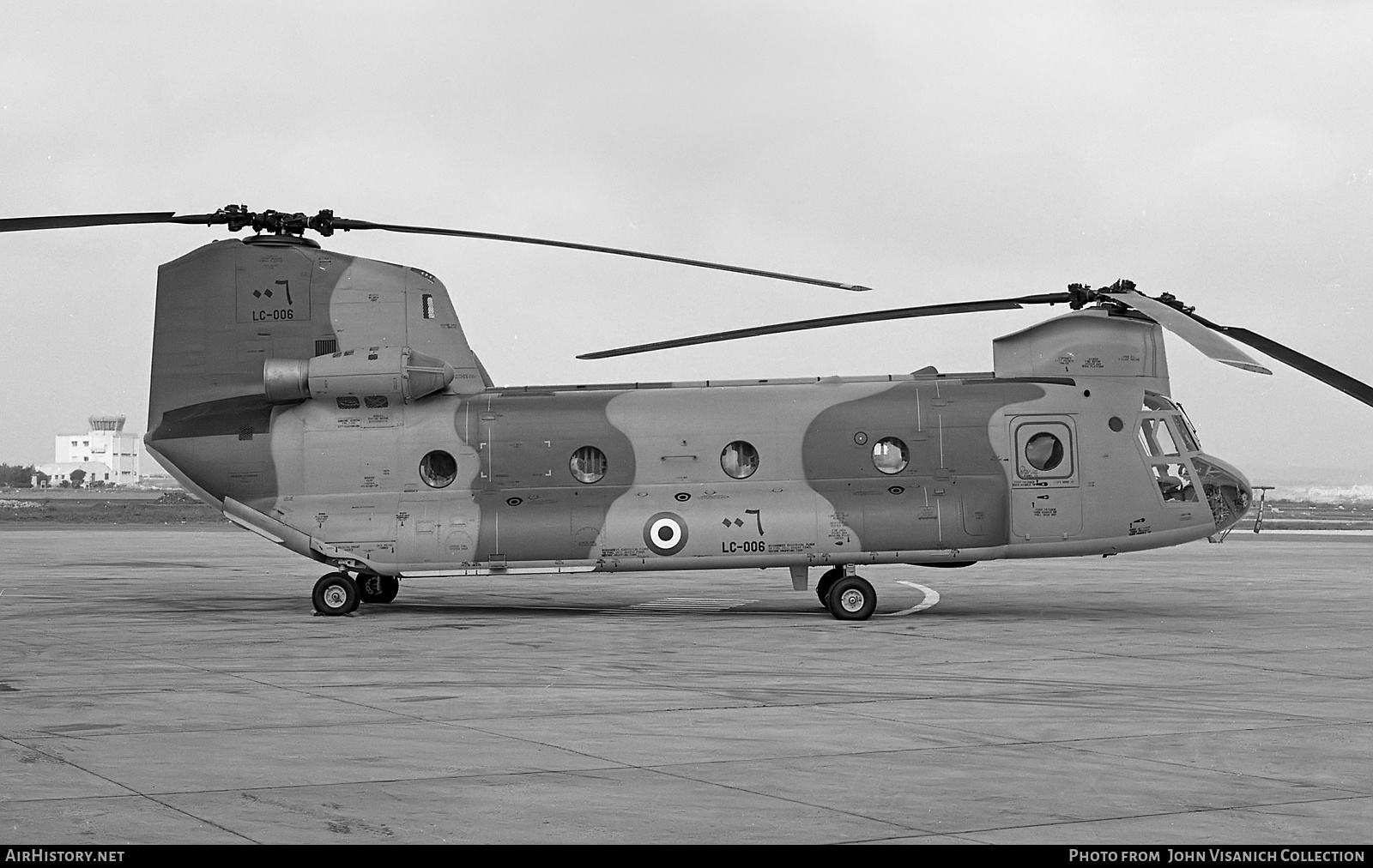 Aircraft Photo of LC-006 | Boeing Vertol CH-47C Chinook | Libya - Air Force | AirHistory.net #659308