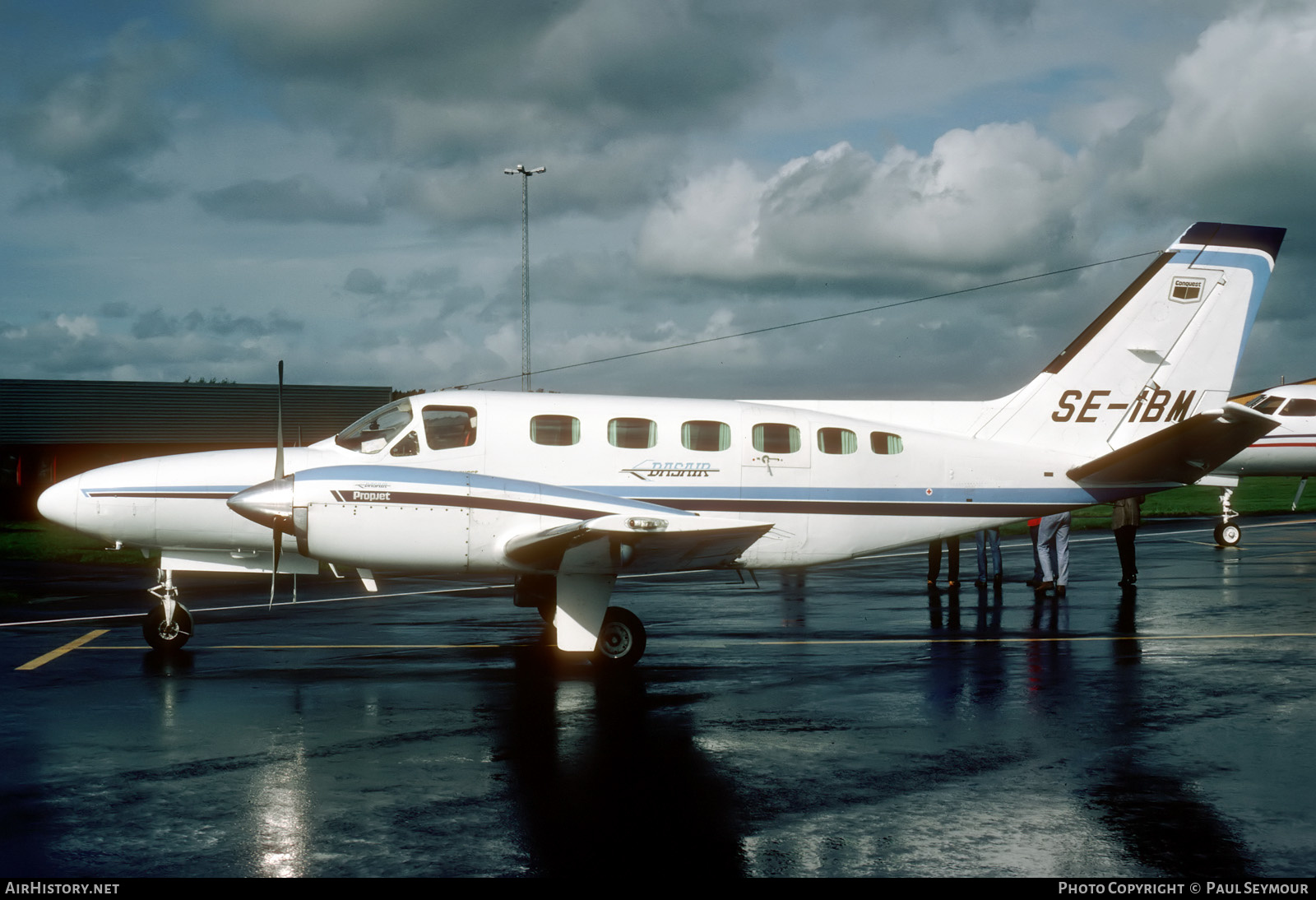 Aircraft Photo of SE-IBM | Cessna 441 Conquest | Basair | AirHistory.net #659314