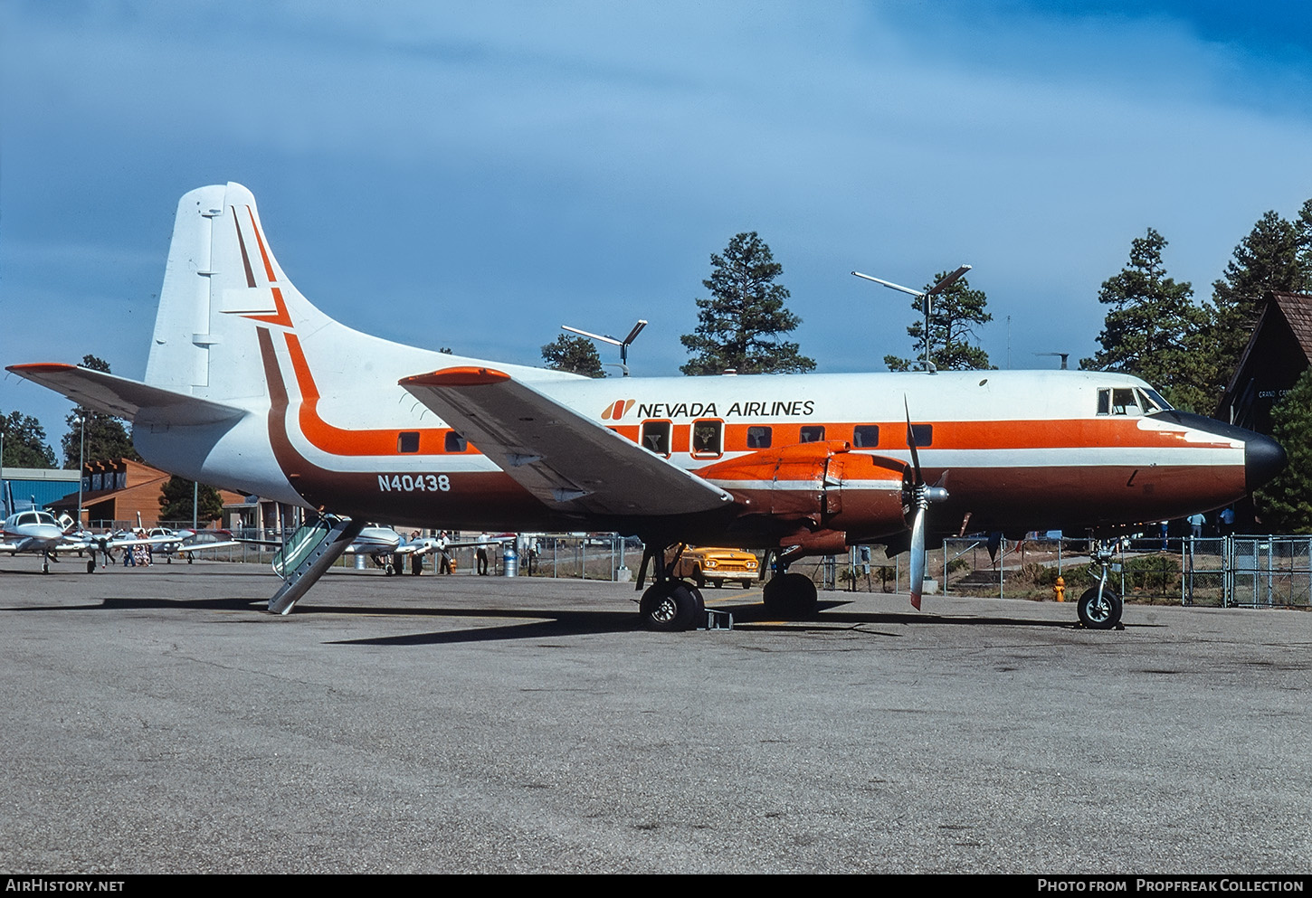 Aircraft Photo of N40438 | Martin 404 | Nevada Airlines | AirHistory.net #659321