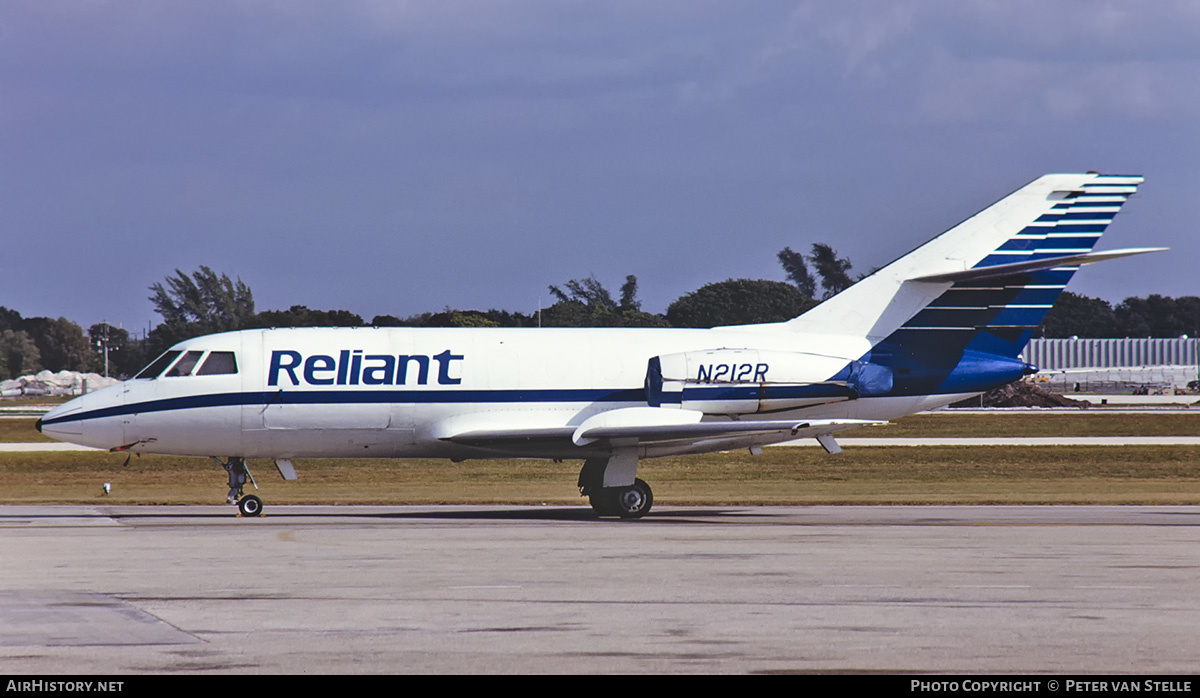 Aircraft Photo of N212R | Dassault Falcon 20EW | Reliant Airlines | AirHistory.net #659322