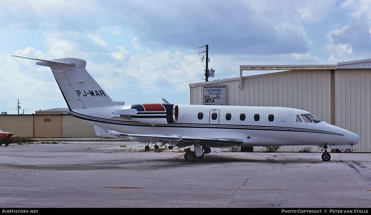 Aircraft Photo of PJ-MAR | Cessna 650 Citation III | AirHistory.net #659335