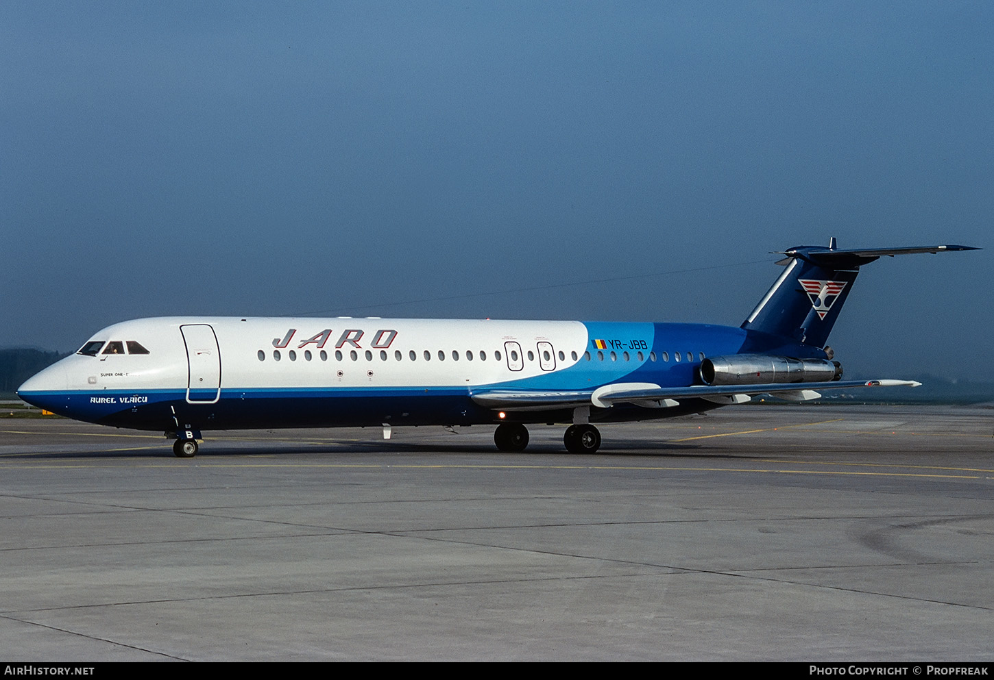 Aircraft Photo of YR-JBB | BAC 111-528FL One-Eleven | Jaro International | AirHistory.net #659352