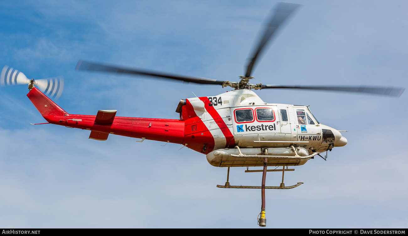 Aircraft Photo of VH-KWU | Bell 412 | Kestrel Aviation | AirHistory.net #659359