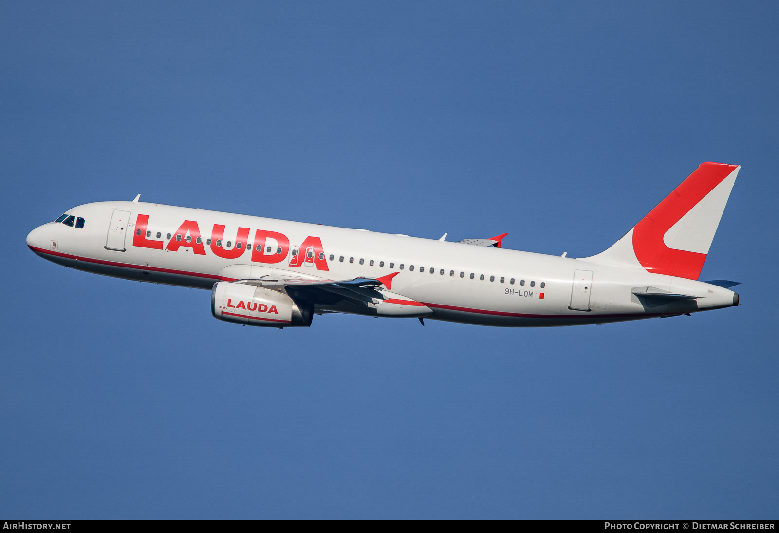 Aircraft Photo of 9H-LOM | Airbus A320-232 | Lauda Europe | AirHistory.net #659368