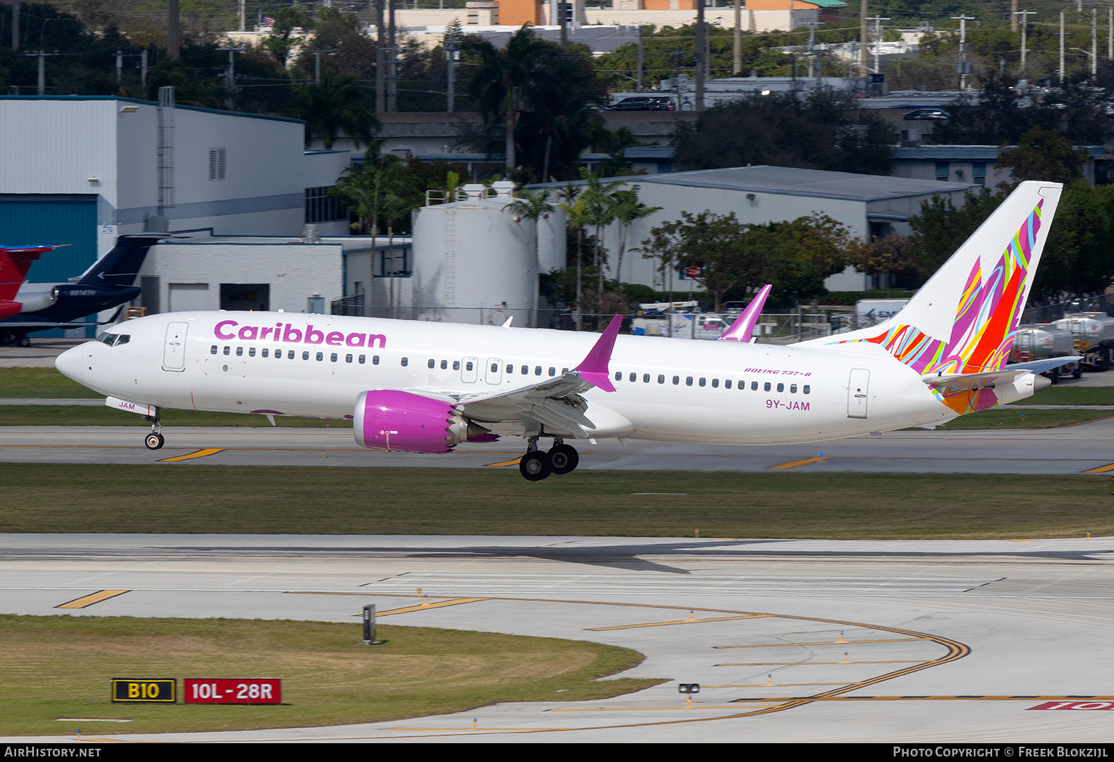 Aircraft Photo of 9Y-JAM | Boeing 737-8 Max 8 | Caribbean Airlines | AirHistory.net #659372