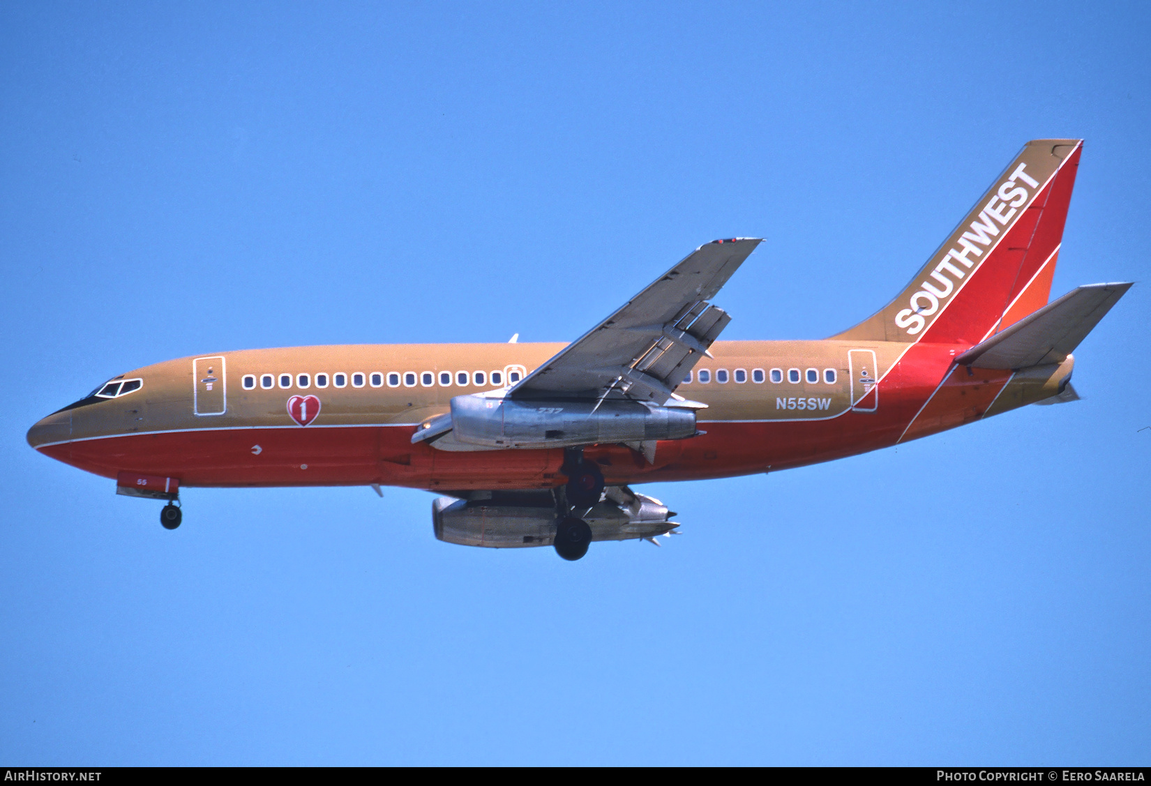 Aircraft Photo of N55SW | Boeing 737-2H4 | Southwest Airlines | AirHistory.net #659376