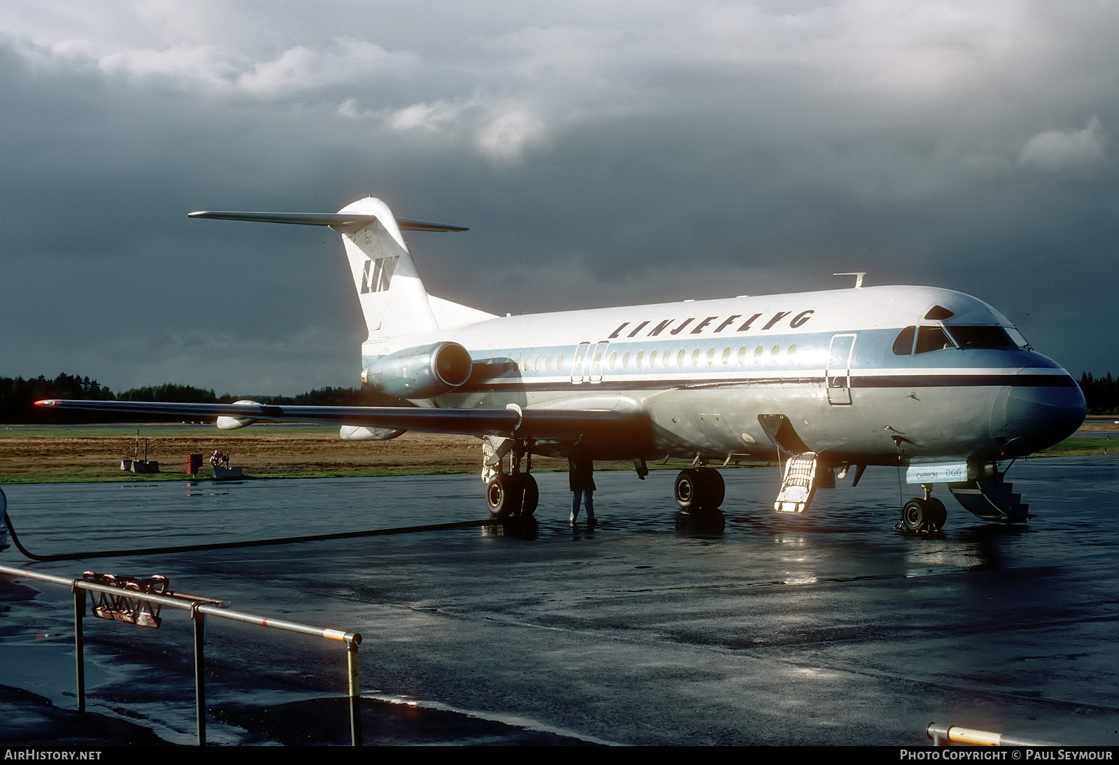 Aircraft Photo of SE-DGG | Fokker F28-4000 Fellowship | Linjeflyg | AirHistory.net #659379