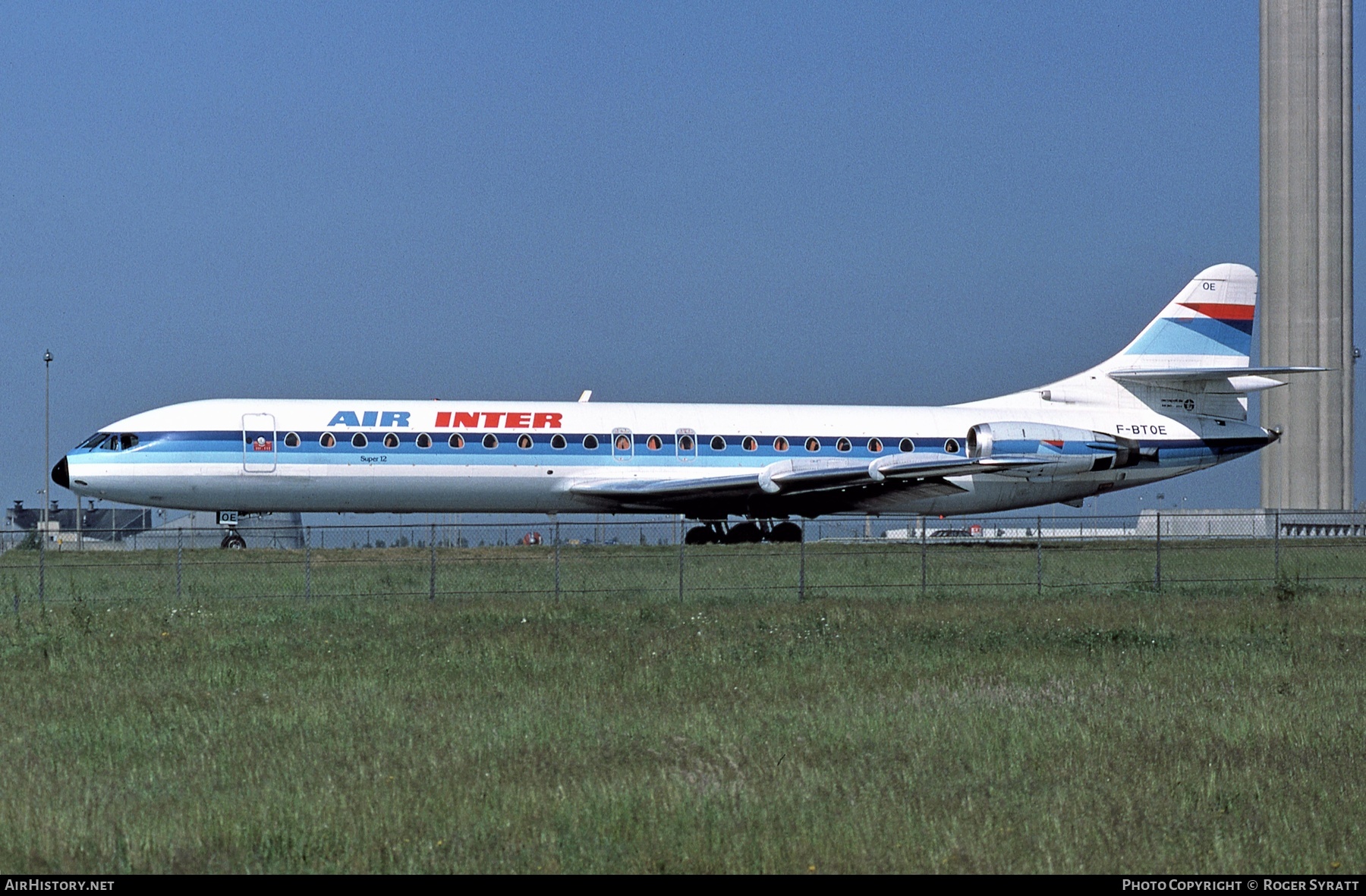 Aircraft Photo of F-BTOE | Aerospatiale SE-210 Caravelle 12 | Air Inter | AirHistory.net #659387