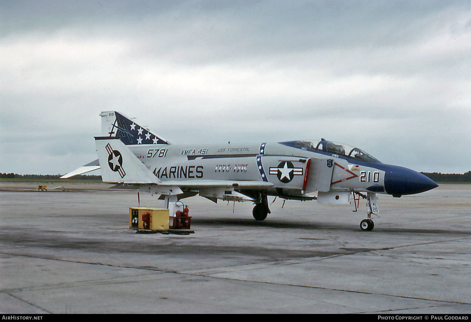 Aircraft Photo of 155781 / 5781 | McDonnell Douglas F-4J Phantom II | USA - Marines | AirHistory.net #659391