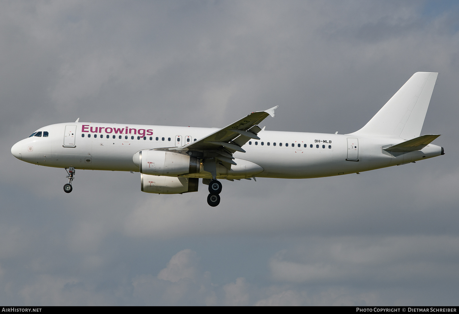 Aircraft Photo of 9H-MLB | Airbus A320-232 | Eurowings | AirHistory.net #659400